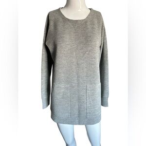J. Crew Light Gray Women's Sweater merino wool